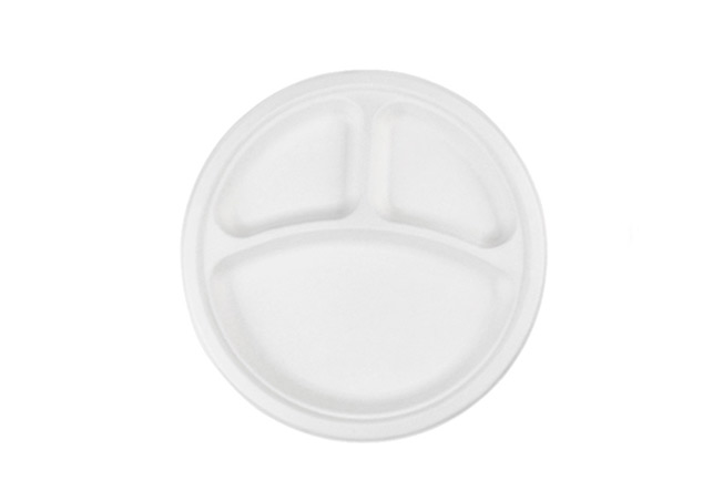 Biodegradable Compartment Plates