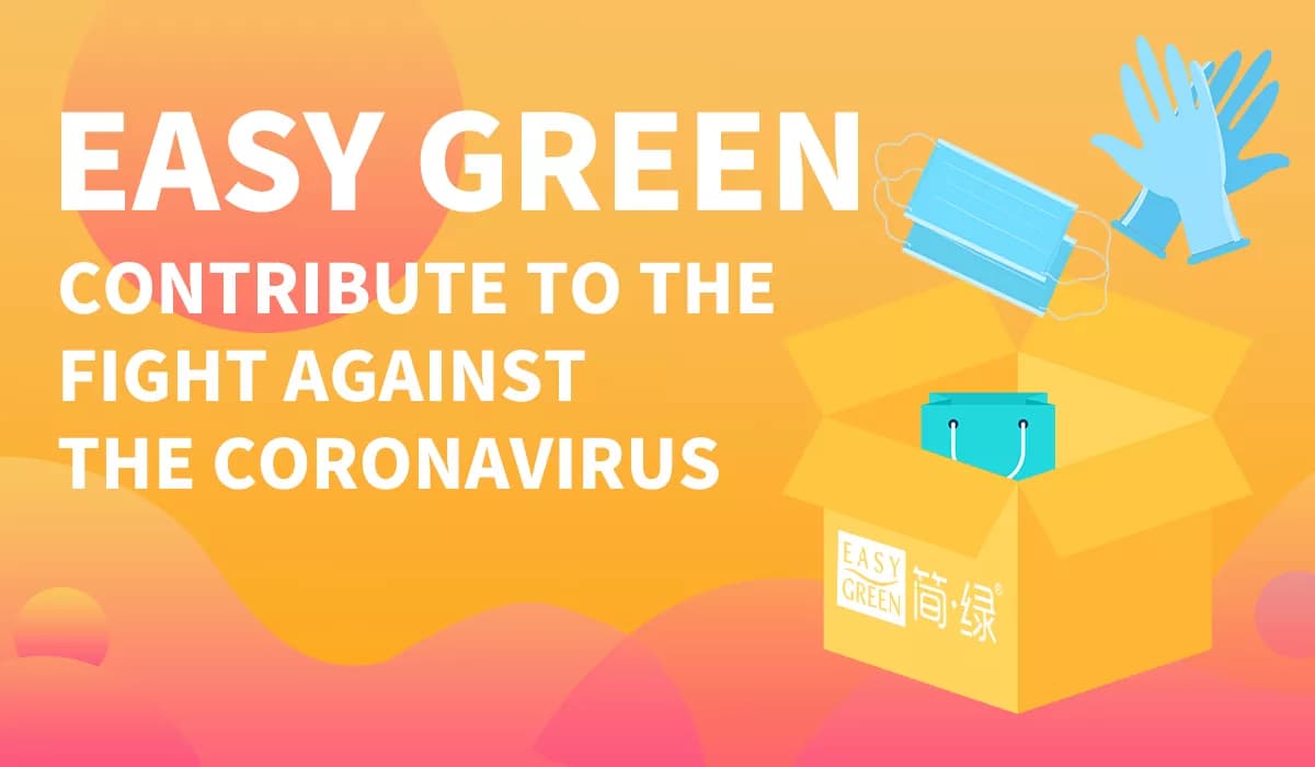 Easy Green Make a Donation to Fight Against the Coronavirus