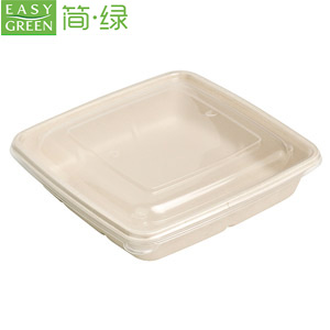 222x192mm PP 4 Compartment Food Tray , Disposable Take Out Food