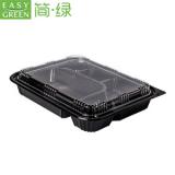 J Series Plastic Disposable Compartment Bento Lunch Box