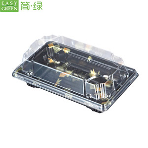 HP Series Disposable Plastic Sushi Containers
