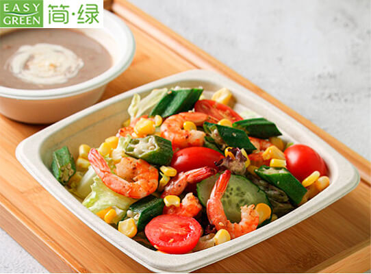 400ml Fresh Salad Cup Vegetable Fruit Salad Cups with Spoon and Salad  Dressing Holder Home Fresh Salad Dressing Container Sky Blue 