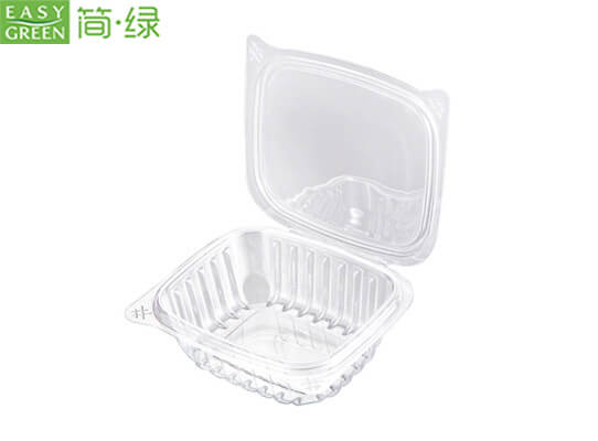 salad container with compartments