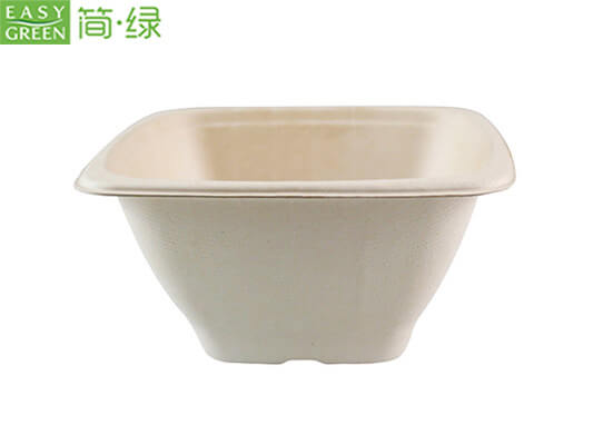 Wholesale 16oz Disposable Sugarcane Fresh Fruit Salad Container Bowl with  Lid