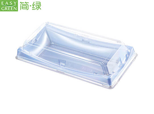 biodegradable meal tray with lid