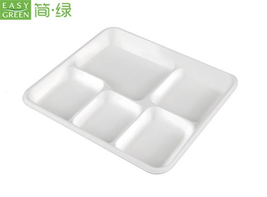 compartment serving tray with lid