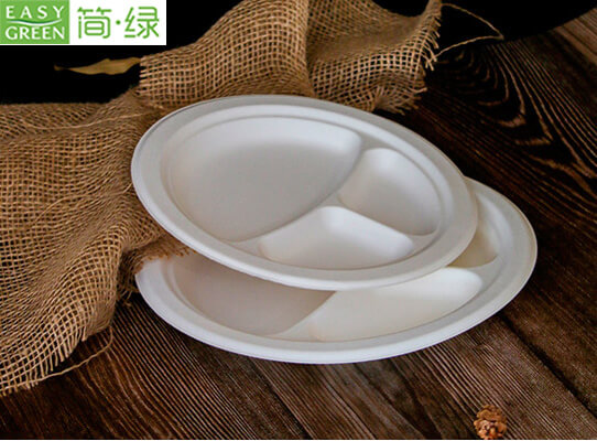 white plastic dessert plates