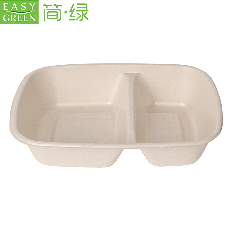 Biodegradable Bamboo Takeaway Take Out Fast Food Packaging Box Food  Containers