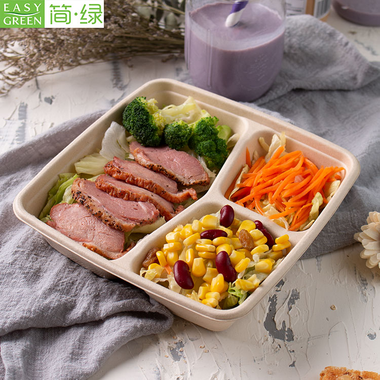 takeaway degradable lunch box biodegradable cornstarch