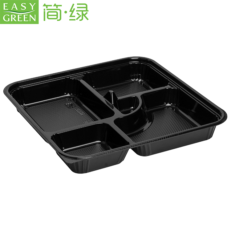 Disposable Plastic Food Container With Anti-Fog Lid