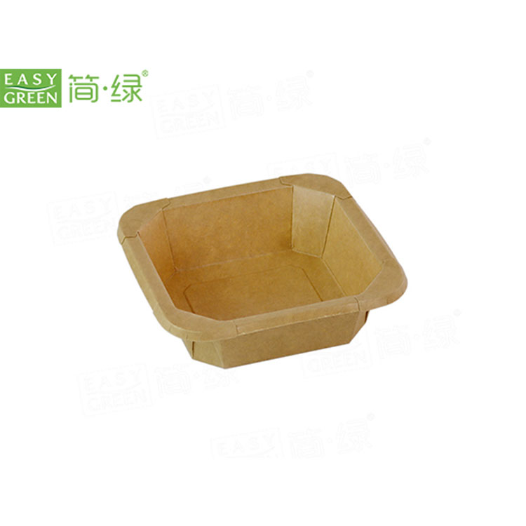 Ob Series Easy Green Biodegradable Paper Box Takeaway Fast Food