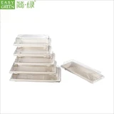 EG Series Disposable Sugarcane Sushi Containers with Lid