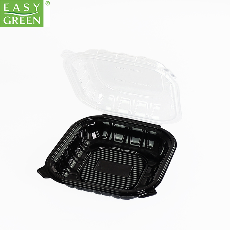 8 inch / 9 inch Disposable Plastic Clamshell Lunch Box