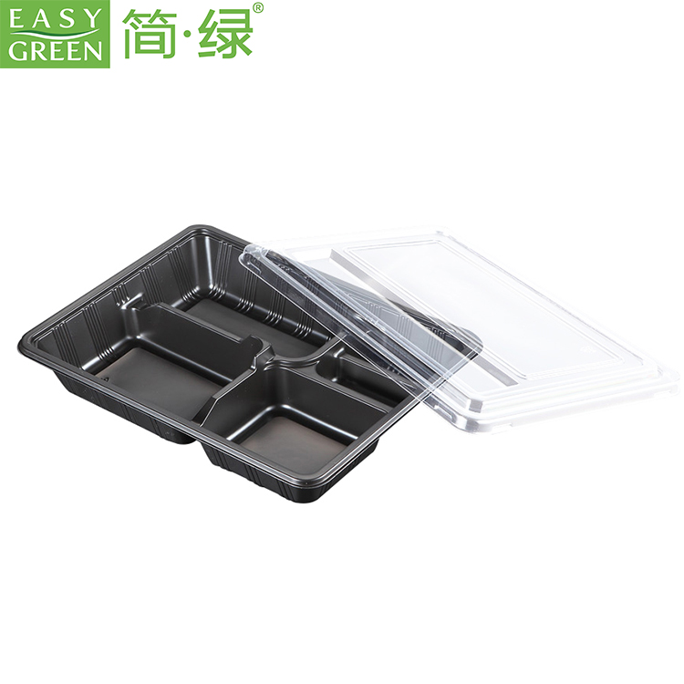 HP Series Disposable Plastic Lunch Boxes with Compartment